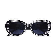 Koala Kids Girls Black Rhinestone Sunglasses