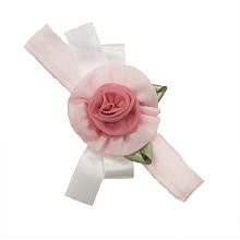 Koala Baby Boutique Girls Light Pink Flower Headwrap