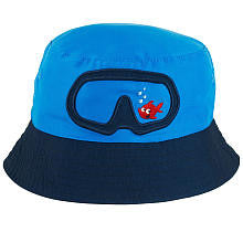 Koala Kids Boys' Blue Goggles Swim Bucket Hat