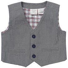 Koala Baby Boys' Gray Woven Vest