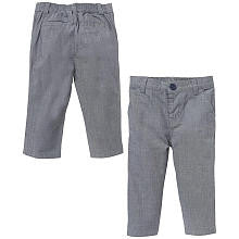 Koala Baby Boys' Gray Woven Pants