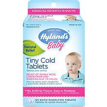 Hylands Baby Tiny Cold Tablets - 125 count