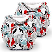 Kanga Care Lil Joey 2-Pack Cloth Diaper -  Clyde