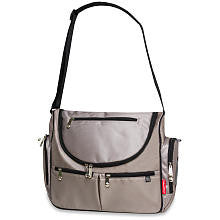 Fisher Price Wide Opening Satchel - Taupe