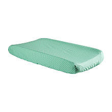 Trend Lab Happy Chevron Mint Changing Pad Cover