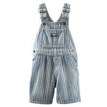 Oshkosh Boys Seersucker Shortall