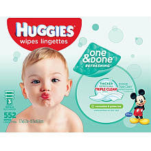 Huggies One & Done Baby Wipes - 552 Count