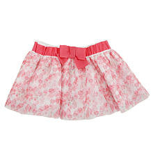 Koala Baby Girls' Pink/White Floral Tutu Skirt