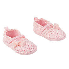 Koala Baby Girls' Crocheted Soft Sole Shoes