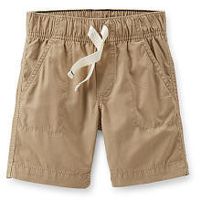 Carter's Boys Khaki Woven Drawstring Short - Toddler