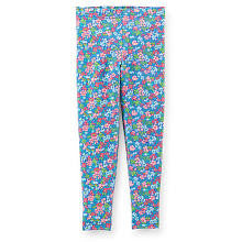 Carter's Girls Light Blue Floral Print Legging - Toddler