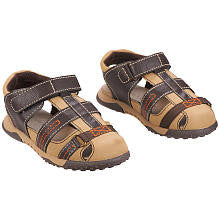 Koala Kids Boys' Beige/Brown Hard Sole Fisherman Sandals