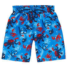 Koala Kids Boys' Printed Swim Trunks - Toddler