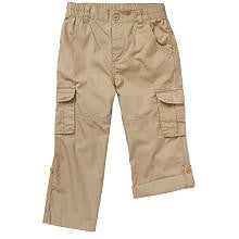 Koala Kids Boys' Khaki Cargo Pants - Toddler