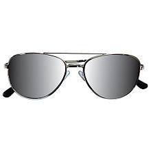 Koala Kids Boys Silver Aviator Sunglasses- Toddler