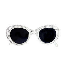 Koala Kids Girls White Rhinestone Sunglasses