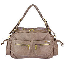 timi & leslie Jessica 7-Piece Diaper Bag Set - Taupe