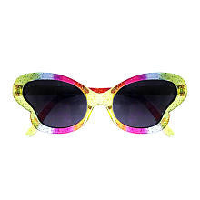 Koala Kids Girls Rainbow Glitter Butterfly Sunglasses