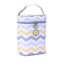 Boppy Insulated Double Bottle Bag - Chevron