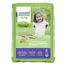 Seventh Generation Free & Clear Diapers Size 6 - 20 Count