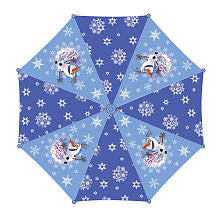 Disney Frozen Neutral Blue Olaf Snowflake Umbrella