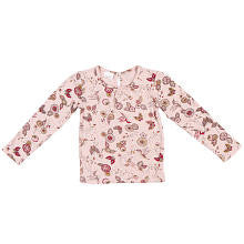 Kardashian Kids Girls' Pink Nature Print Long Sleeve Shirt - Toddler