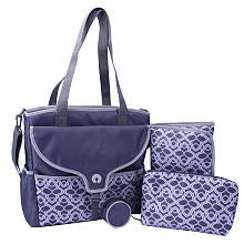 Boppy Golden Diaper Bag - Plaza Tiles