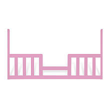 Child Craft London Euro Colors Toddler Guard Rail - Pink