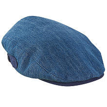 Koala Baby Boys' Blue Denim Newsboy Cap