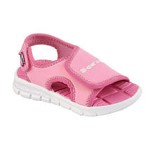 Skechers Girls Pink Touch Closure Synergize Aqua Sandal