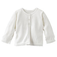 baby B'gosh Girls White Cardigan