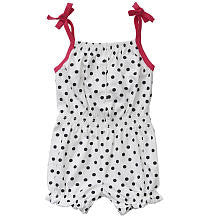 Koala Baby Girls Printed Smocked Waist Sunsuit