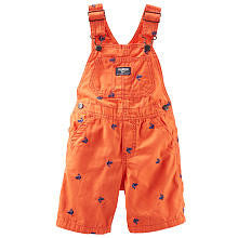 OshKosh Boys Red Shark Schiffli Print Shortall