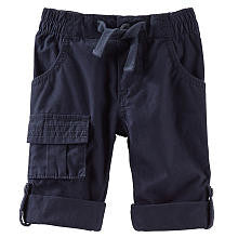 baby B'gosh Boys Black Poplin Pant with Cargo Pocket