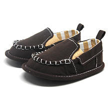 Koala Baby Boys Brown Slip On Shoes