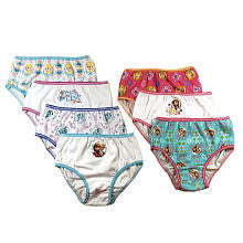 Disney Frozen Girls 7 Pack Assorted Underwear