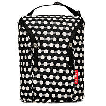 Skip Hop GRAB & GO Double Bottle Bag - Connected Dots