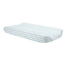 Trend Lab Blue Sky Chevron Changing Pad Cover