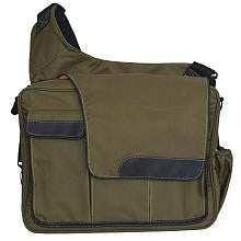 Diaper Dude Messenger II Diaper Bag - Olive