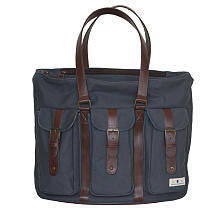 Diaper Dude Diaper Bag - Grey Canvas Tote