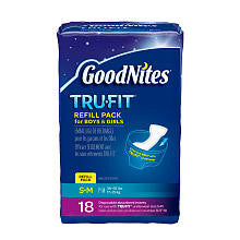 GoodNites Tru-Fit  Disposable Absorbent Inserts Boys & Girls Refill Pack