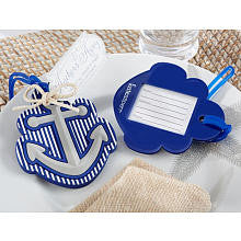 Kate Aspen 12 Piece Anchors Away Luggage Tag Set