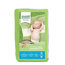 Seventh Generation Diapers Newborn - 36 Count