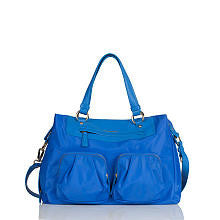 TWELVElittle Allure Convertible Satchel Diaper Bag - Sapphire