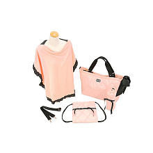 THEA THEA Sara Diaper Bag in Pink