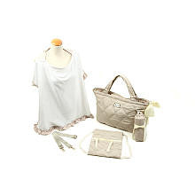 THEA THEA Sara Diaper Bag in Ivory