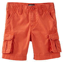 OshKosh Boys Coral Cargo Shorts- Toddler