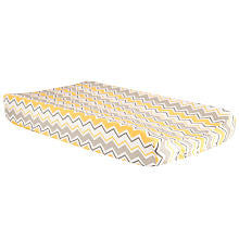 Trend Lab Buttercup Zigzag Chevron Changing Pad Cover