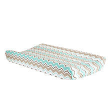 Trend Lab Seashore Waves Chevron Changing Pad Cover