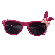 Koala Kids Girls Pink 3D Easter Bunny Ears Sunglasses with Bow and Heart Detail